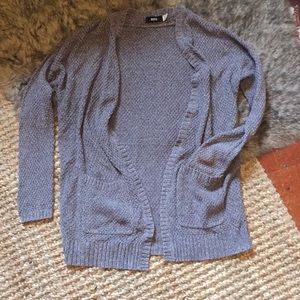 BDG Grey Knit Cardigan